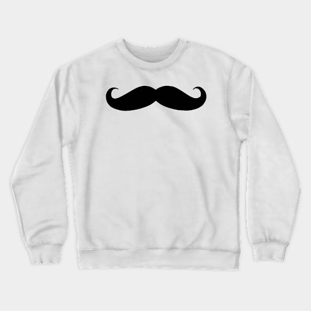 Mustache Crewneck Sweatshirt by ghjura